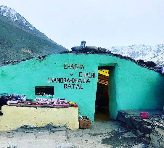 chacha chachi dhaba batal spiti