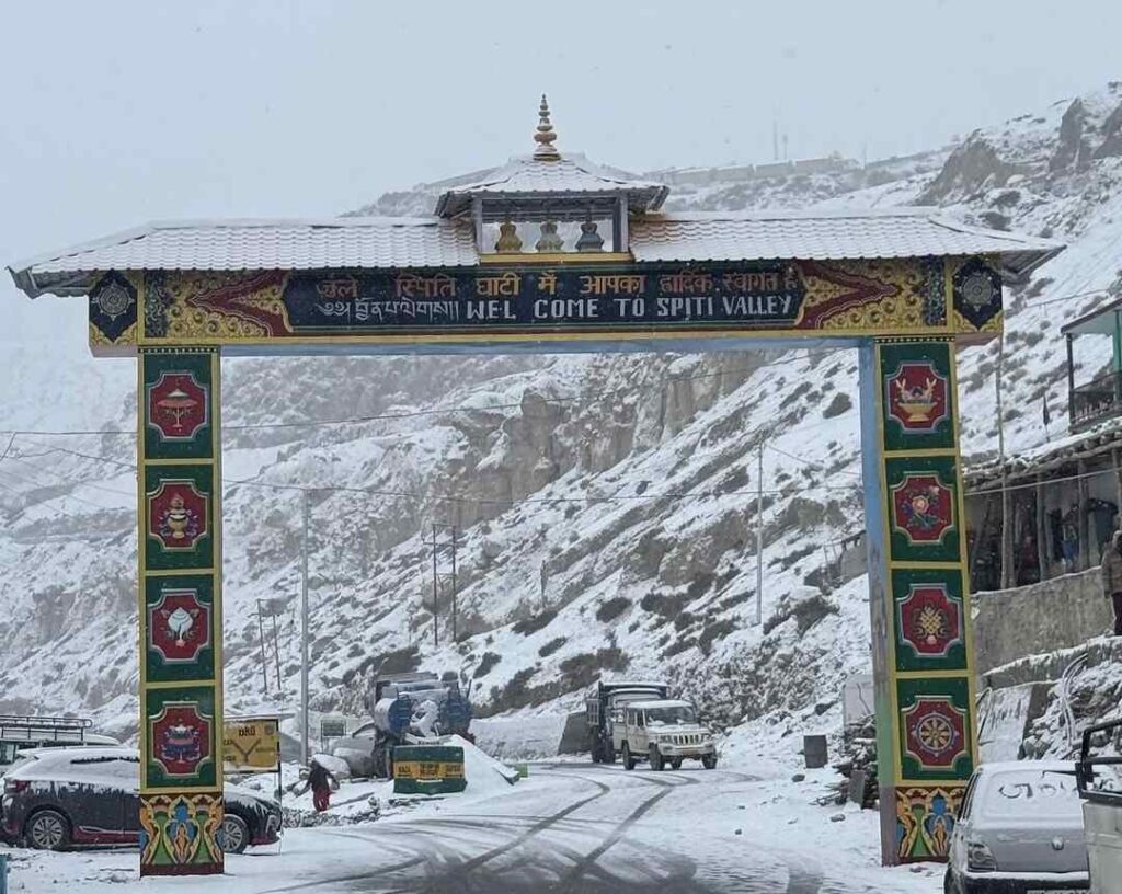 how to reach spiti valley in winter