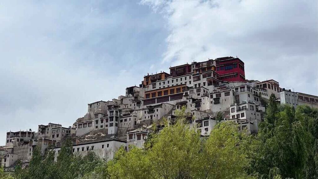 thiksey monastery leh ladakh