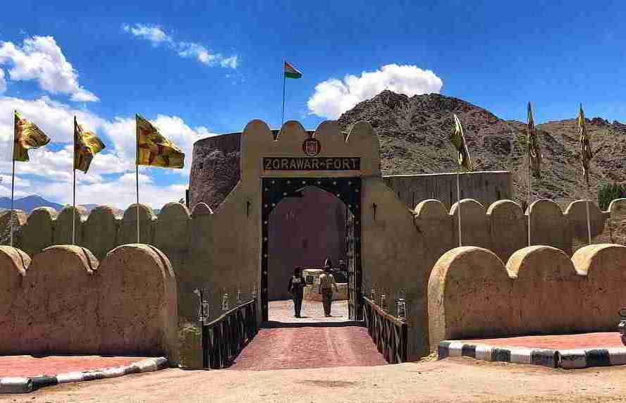 zorawar fort light and sound show leh ladakh