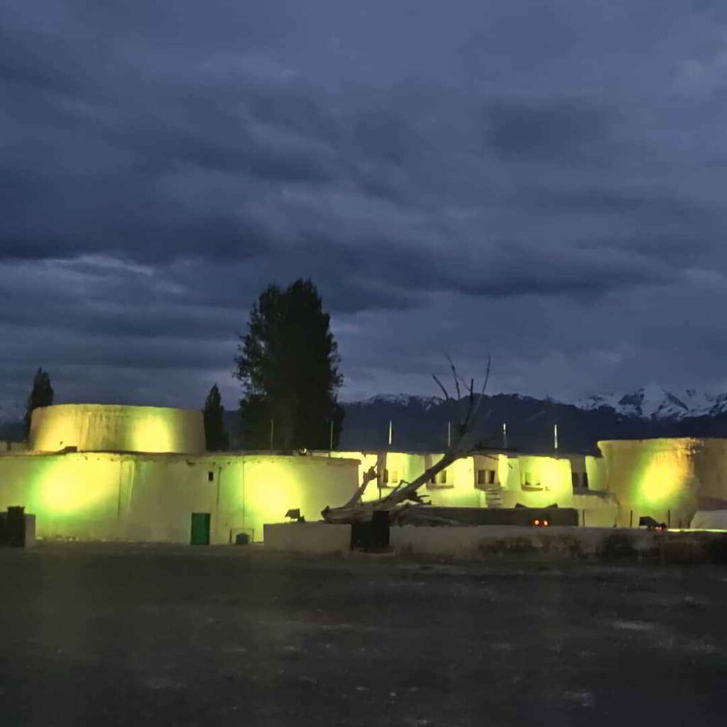 Experience the Zorawar Fort light and sound show in Leh Ladakh, showcasing its rich history and cultural heritage