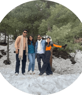 Group of travellers exploring Spiti Valley during a Spiti Valley tour.